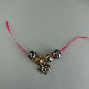 Brighton 5 piece beads and charms all brand new